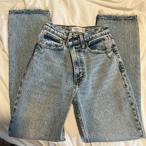 Abercrombie & Fitch 90s Straight Ultra High Rise Jeans